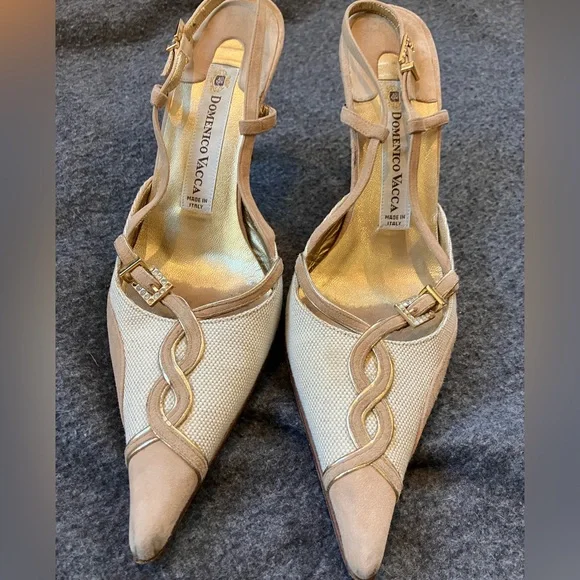 Domenica Vacca pointed toe heels - Picture 3 of 10